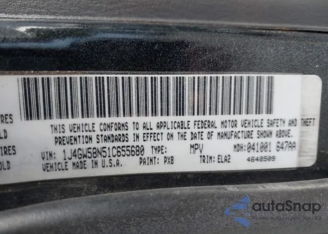 2004 Jeep Grand Cherokee Limited из США, поврежденный, VIN 1J8GW58J94C311057